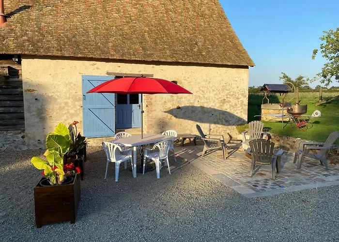 Dom wakacyjny De Charme Au Bord De L'eau, A 30min Du Mans, Cadre Paisible Avec Peche Et Randonnees A Proximite - Fr-1-410-414